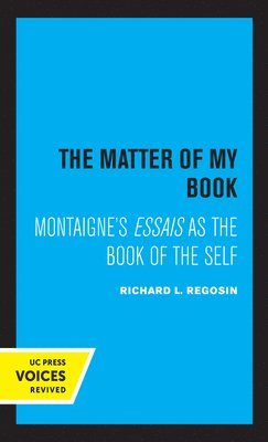 The Matter of My Book 1