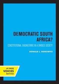 bokomslag A Democratic South Africa?