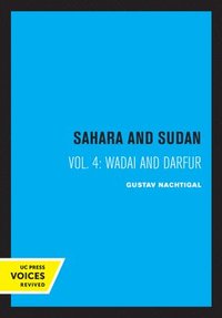 bokomslag Sahara and Sudan IV