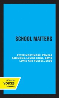 bokomslag School Matters