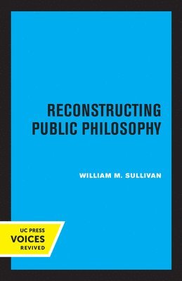 Reconstructing Public Philosophy 1