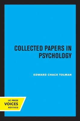 Collected Papers in Psychology 1