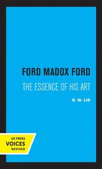 bokomslag Ford Madox Ford