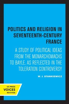 bokomslag Politics and Religion in Seventeenth-Century France