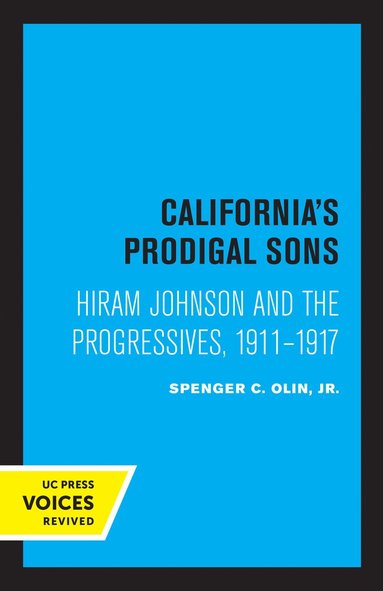 bokomslag California's Prodigal Sons