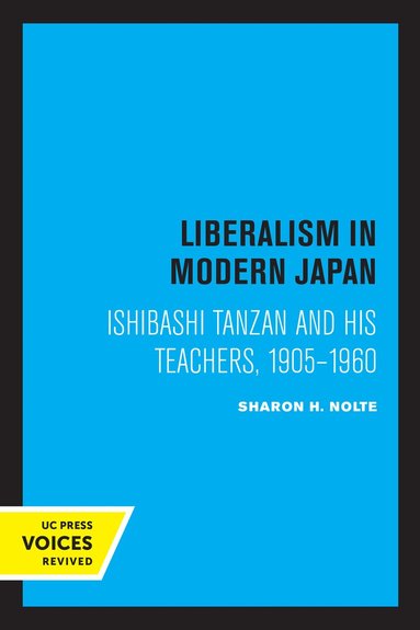 bokomslag Liberalism in Modern Japan