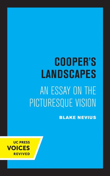 Blake Nevius - Cooper's Landscapes, Häftad
