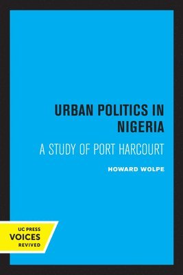 Urban Politics in Nigeria 1