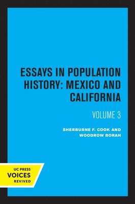 Essays in Population History, Volume Three 1