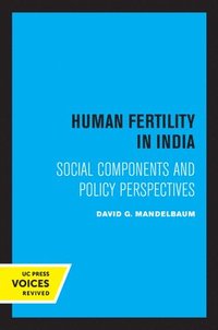 bokomslag Human Fertility in India