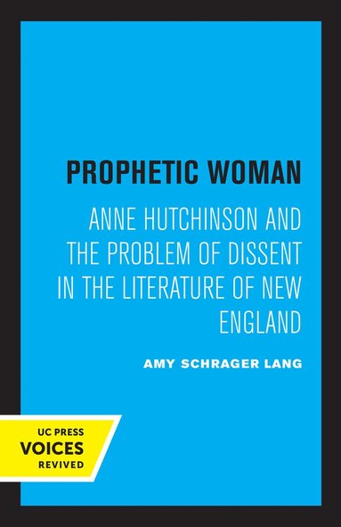 Amy Schrager Lang - Prophetic Woman, Häftad