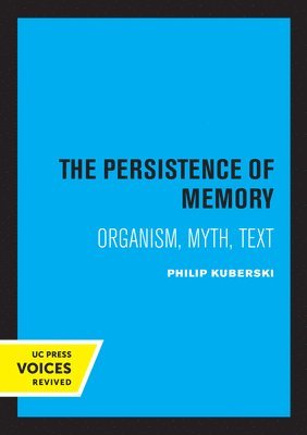 bokomslag The Persistence of Memory