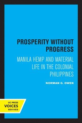 Prosperity without Progress 1