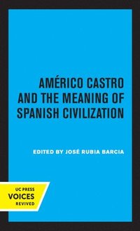 bokomslag Americo Castro and the Meaning of Spanish Civilization