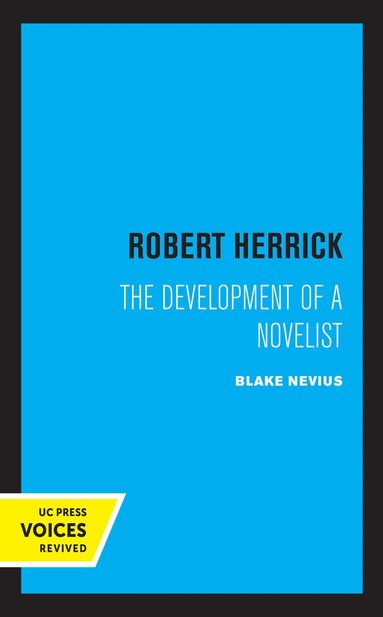 Blake Nevius - Robert Herrick, Häftad