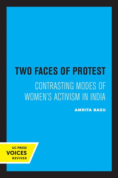 Amrita Basu - Two Faces of Protest, Häftad