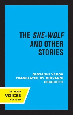 Giovanni Verga - She-Wolf and Other Stories, Häftad