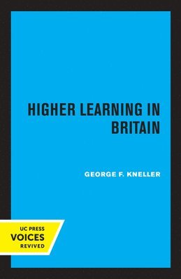 Higher Learning in Britain 1