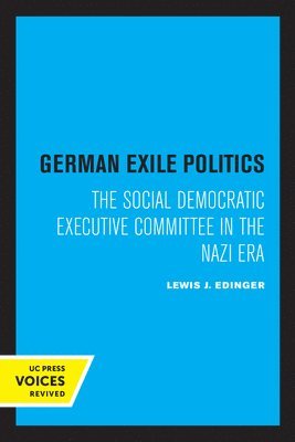 German Exile Politics 1