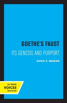 Goethe's Faust 1