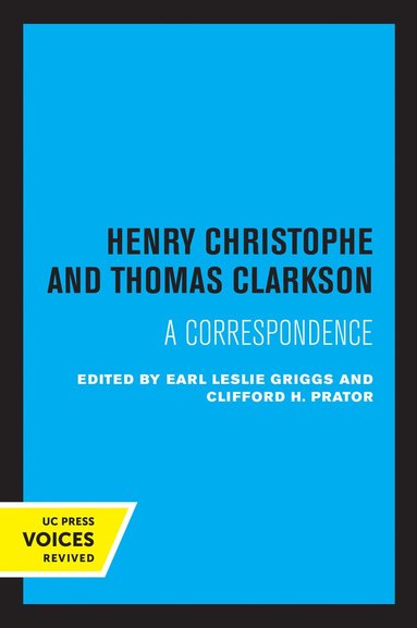 bokomslag Henry Christophe and Thomas Clarkson