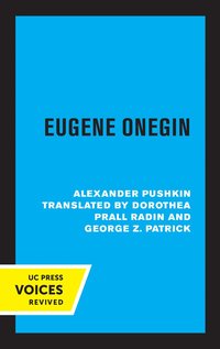 bokomslag Eugene Onegin