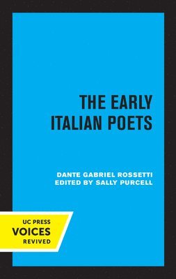 The Early Italian Poets 1