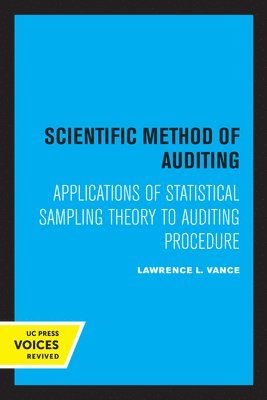 Scientific Method for Auditing 1