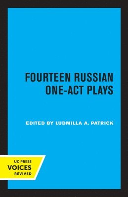 Fourteen Russian One-Act Plays 1