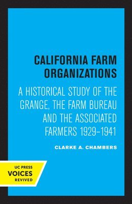 California Farm Organizations 1