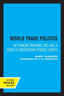 World Trade Policies 1