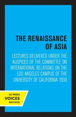 Committee on International Relations - Renaissance of Asia, Häftad