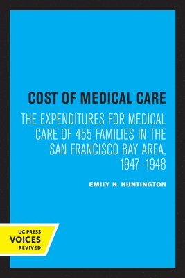 Cost of Medical Care 1