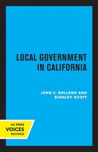 bokomslag Local Government in California