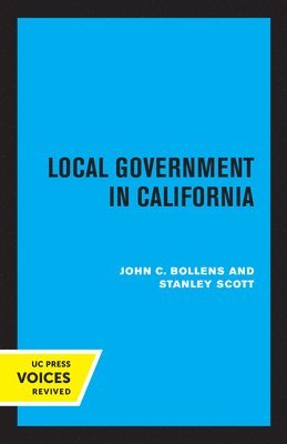 Local Government in California 1