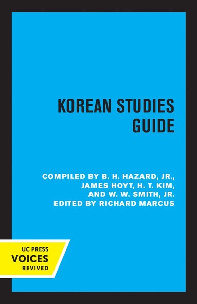 bokomslag Korean Studies Guide