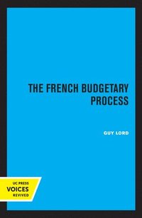 bokomslag The French Budgetary Process