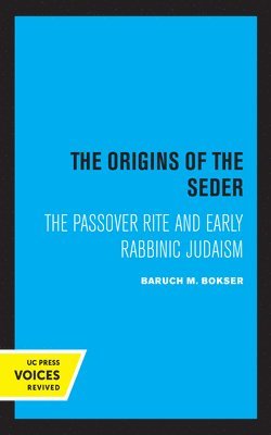 The Origins of the Seder 1