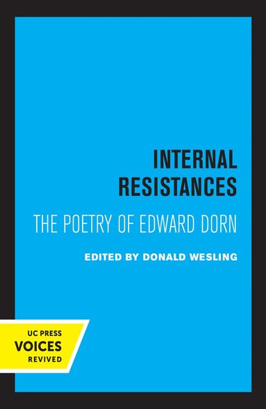 Donald Wesling - Internal Resistances, Inbunden