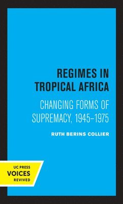 Regimes in Tropical Africa 1
