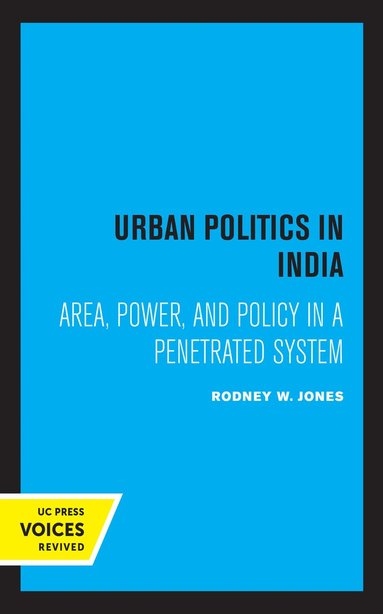 bokomslag Urban Politics in India