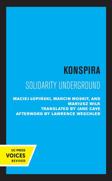 Maciej Lopinski, Marcin Moskit, Mariusz Wilk - Konspira, Inbunden