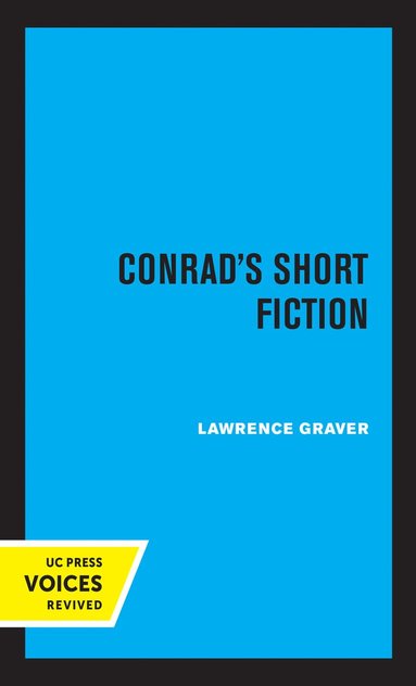 bokomslag Conrad's Short Fiction