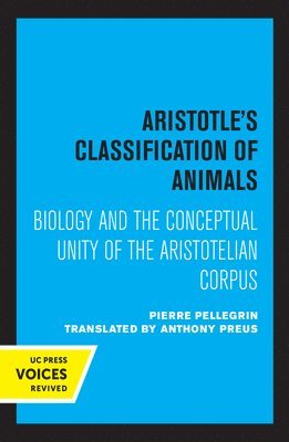 Aristotle's Classification of Animals 1
