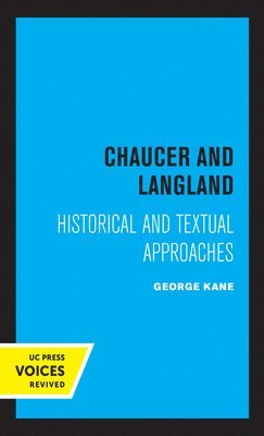 Chaucer and Langland 1
