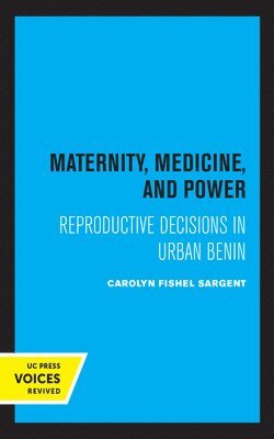 Carolyn Fishel Sargent - Maternity, Medicine, and Power, Inbunden