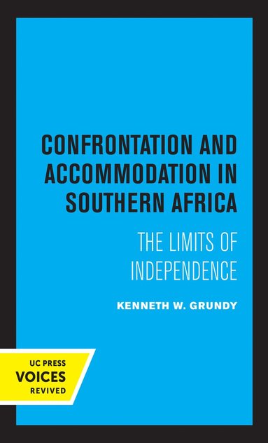 bokomslag Confrontation and Accommodation in Southern Africa