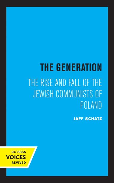Jaff Schatz - Generation, Inbunden
