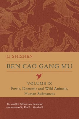 Li Shizhen - Ben Cao Gang Mu, Volume IX, Inbunden