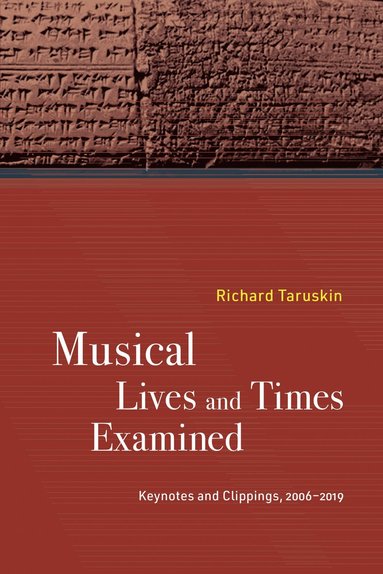 bokomslag Musical Lives and Times Examined